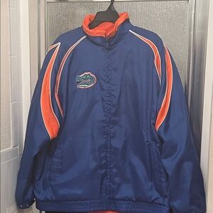 Reversible  Blue and Orange Gators Jacket 3x